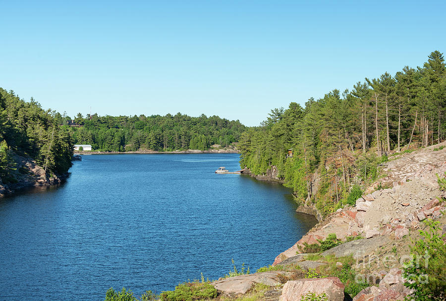 French River in Ontario Photograph by Les Palenik