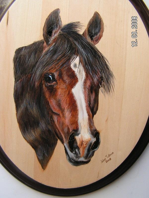 French Saddlehorse Painting by John Tatham