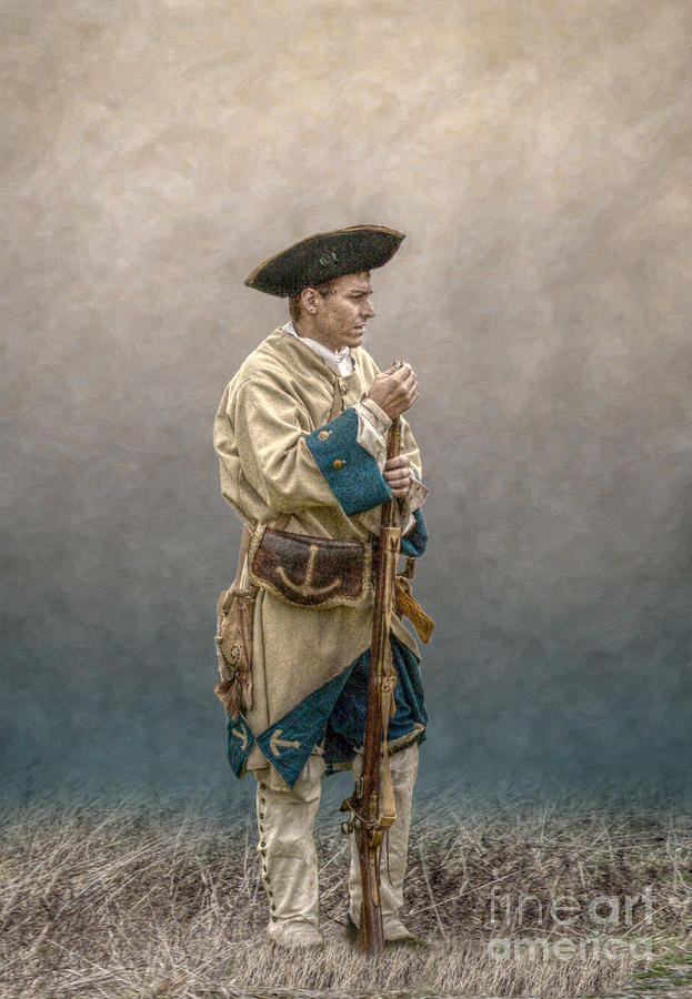 French Soldier French and Indian War Digital Art by Randy Steele