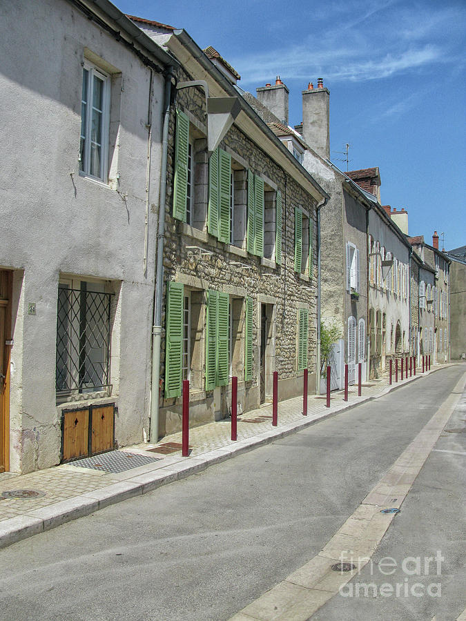 French street in summer Photograph by Patricia Hofmeester