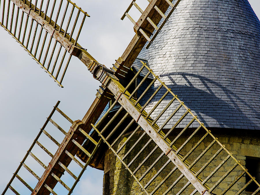 French Windmill Photograph by Bellanda