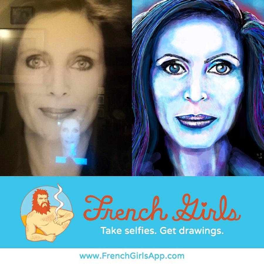 Impressionism Photograph - #frenchgirls #commission . Ive Been by David Burles
