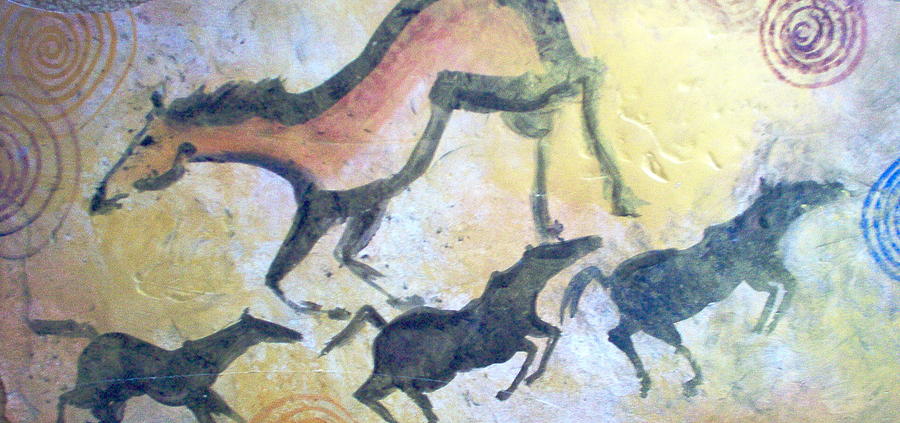 Fresco Painting by Lelia DeMello