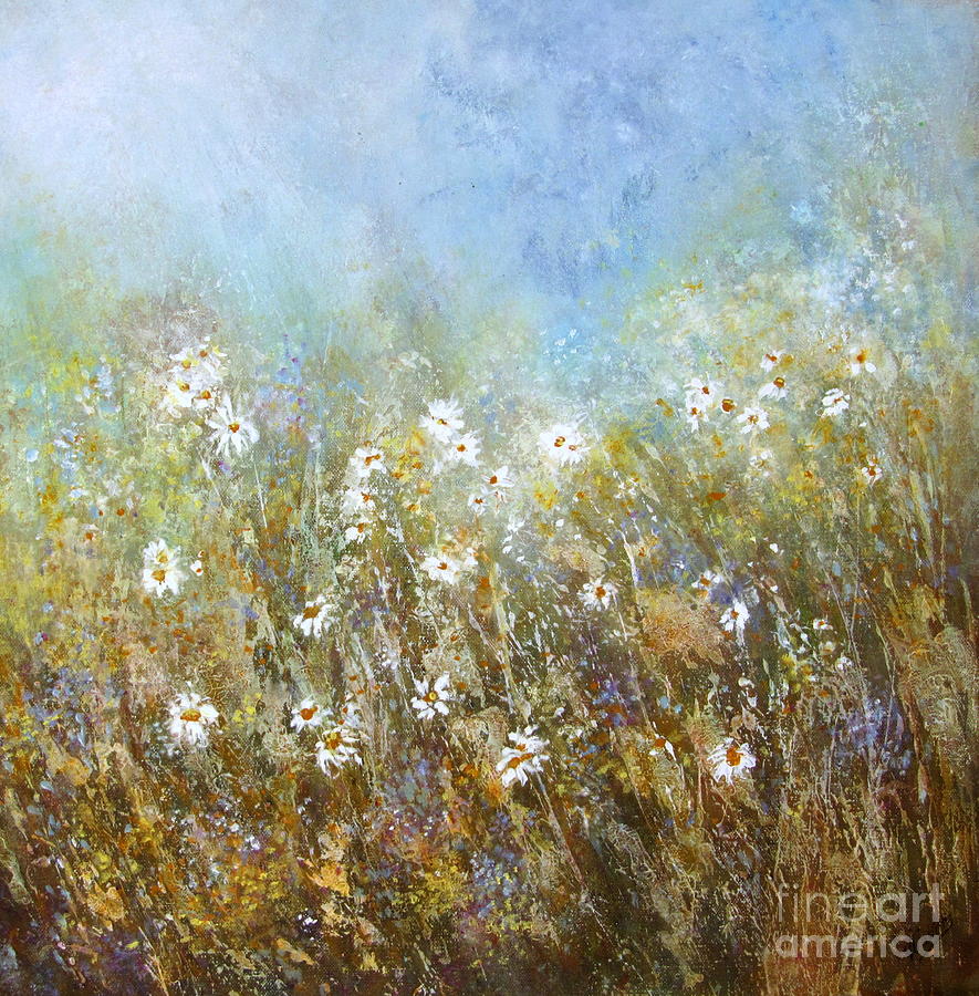 Fresh as a Daisy Painting by Valerie Travers