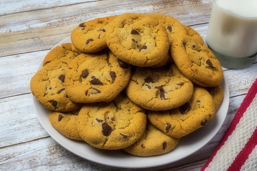 Fresh Baked Chocolate Chip Cookies Photograph by Garry Gay