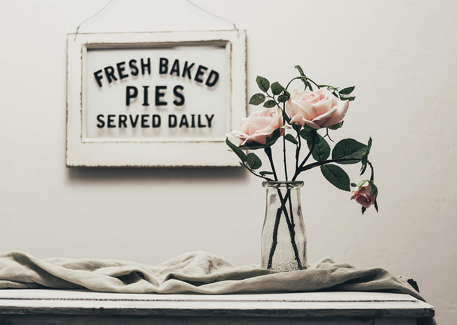 Rose Photograph - Fresh Baked by Kim Hojnacki