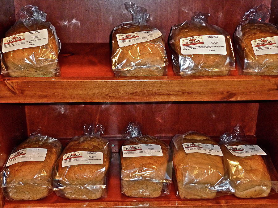 Fresh Bread Photograph by Diana Hatcher