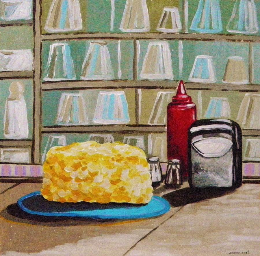 Fresh Cake Painting by John Williams