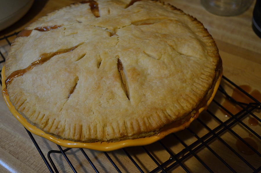 Fresh Homemade Apple Pie Photograph