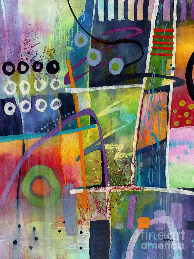 Abstract Painting - Fresh Jazz by Hailey E Herrera