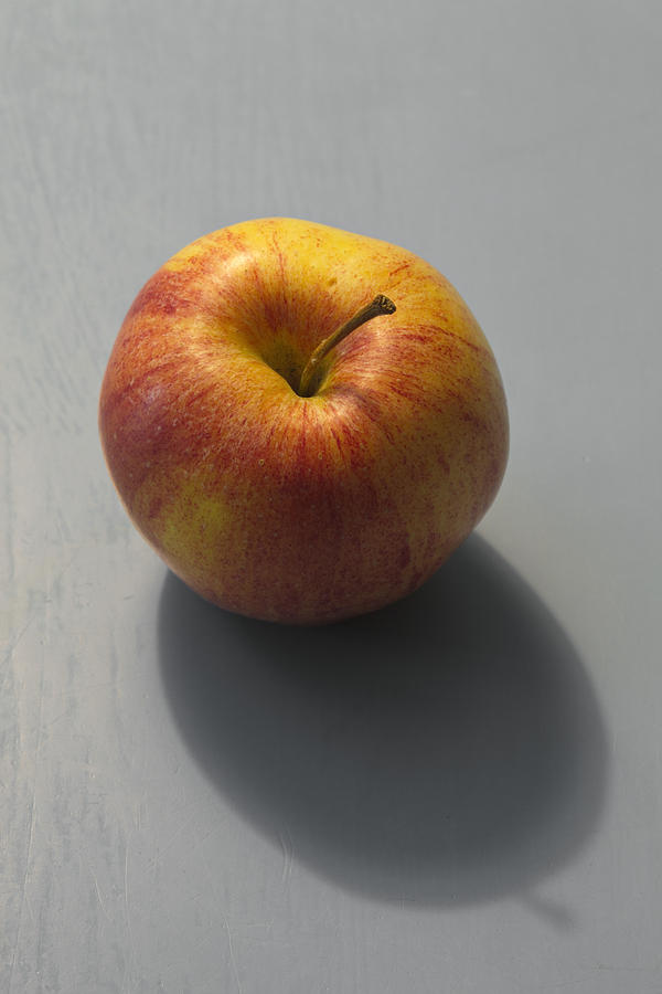 Fruit Photograph - Fresh red apple by Ulrich Kunst And Bettina Scheidulin