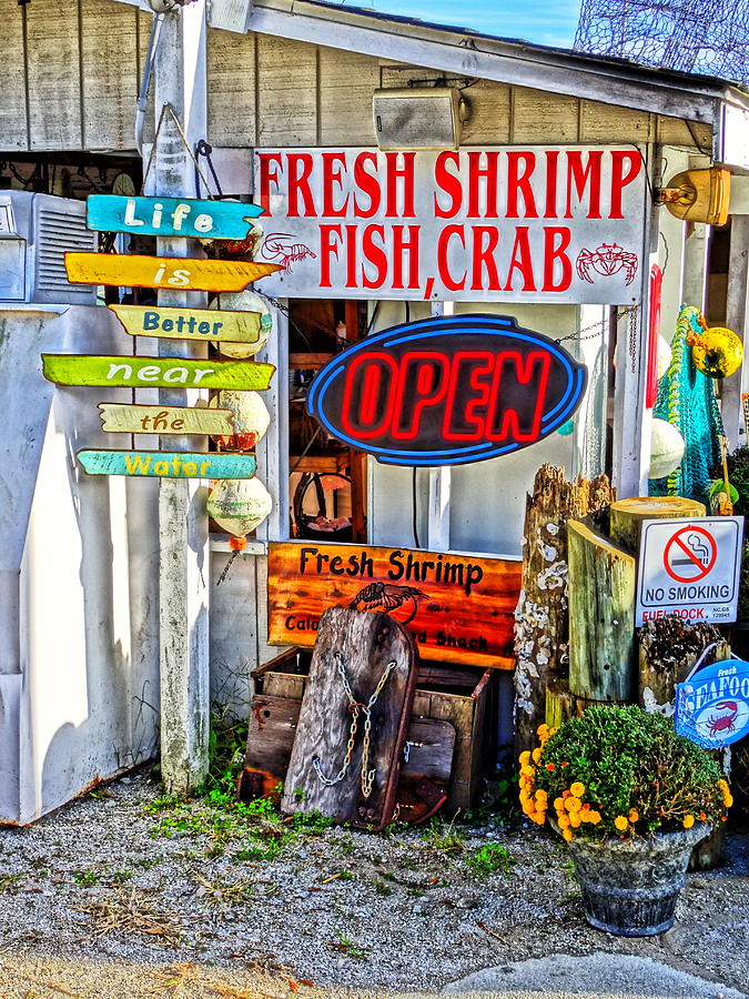 Fresh Shrimp Photograph by Don Margulis