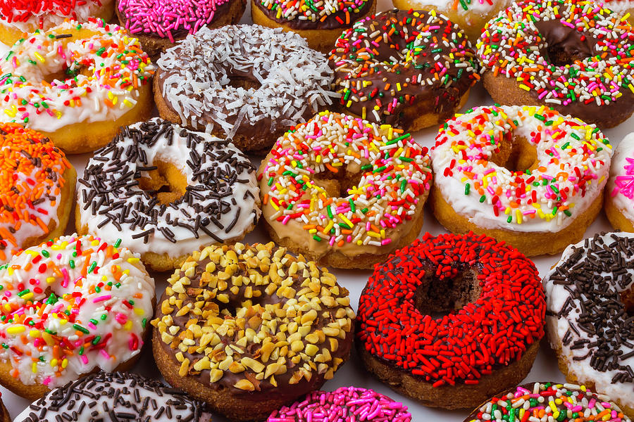 Fresh Tasty Donuts Photograph by Garry Gay | Pixels