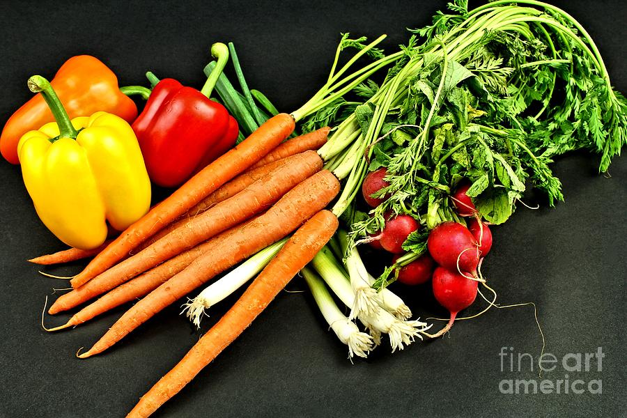 Fresh Vegetables Photograph by Jimmy Ostgard
