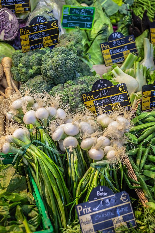 Vegetable Photograph - Fresh Vegetables by W Chris Fooshee