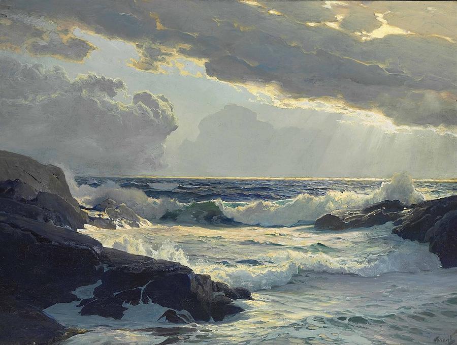 Freshening Breeze Painting by Frederick Judd