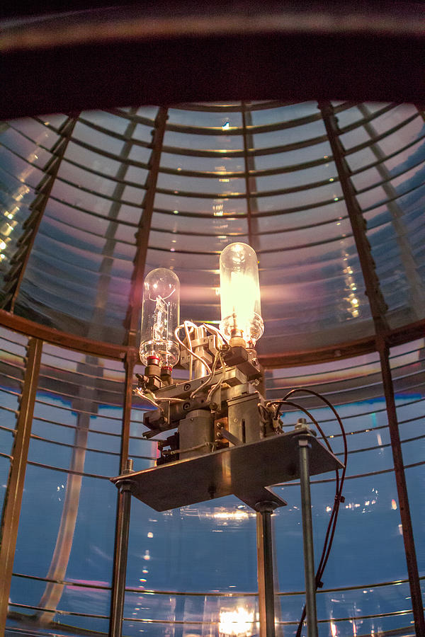 Fresnel lens Photograph by Mary Almond