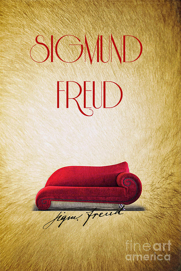 Freud Digital Art by Binka Kirova
