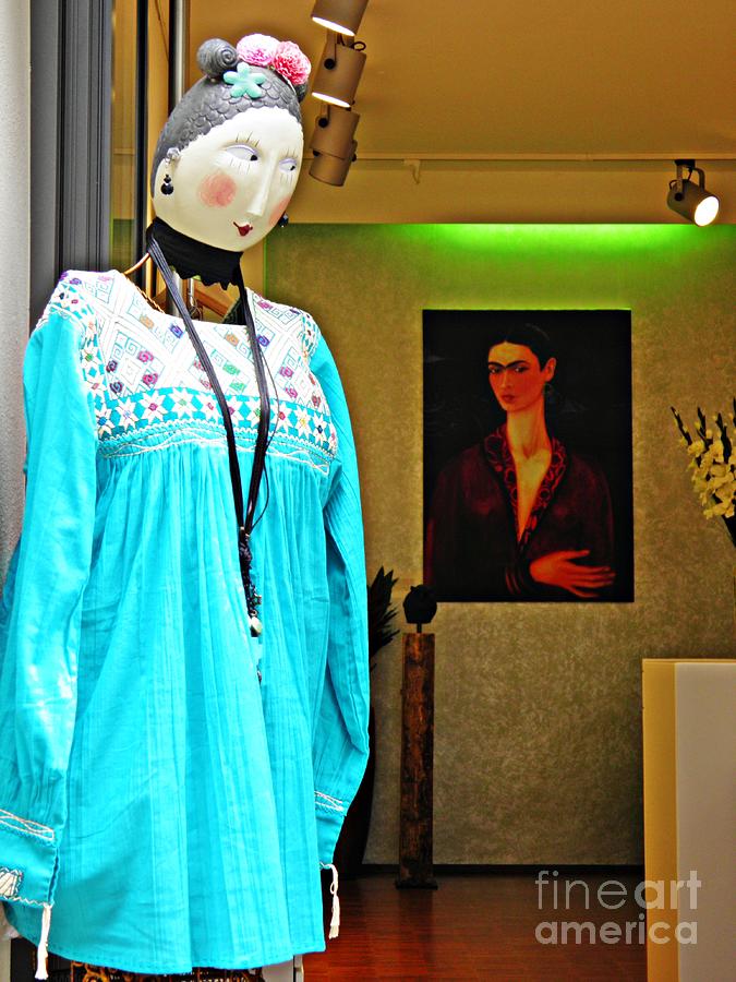 City Photograph - Frida and the Mannequin by Sarah Loft
