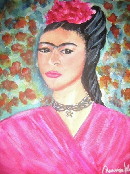 Frida Asia Painting by Wanvisa Klawklean