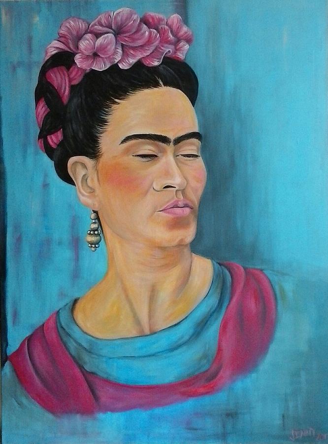 Frida Painting by Jenny Pickens