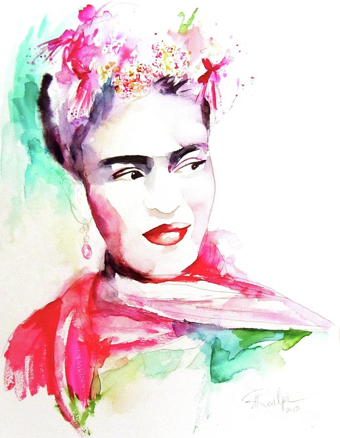 Frida Kahlo by Andrea Realpe Frida Kahlo by Andrea Realpe