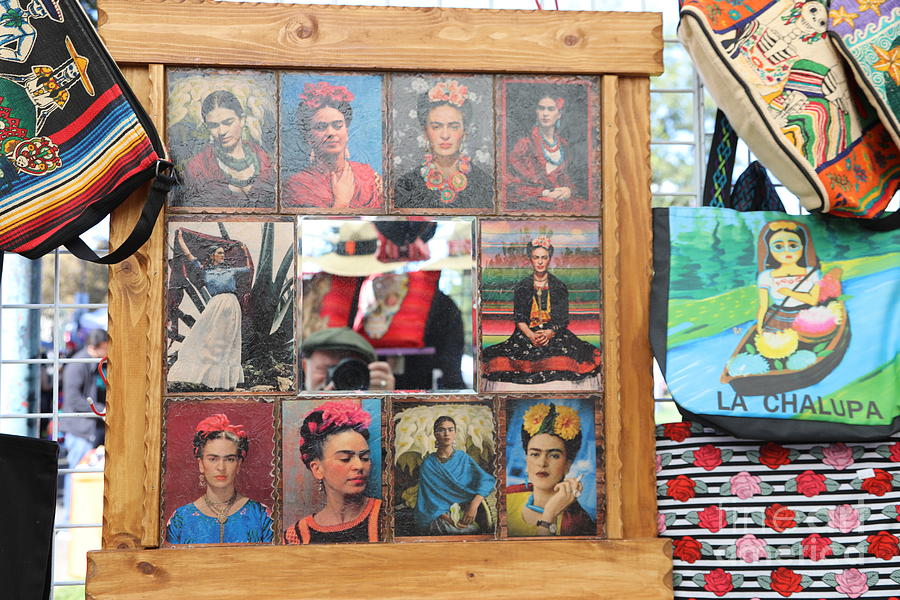 Frida Kahlo Display II Photograph by Chuck Kuhn