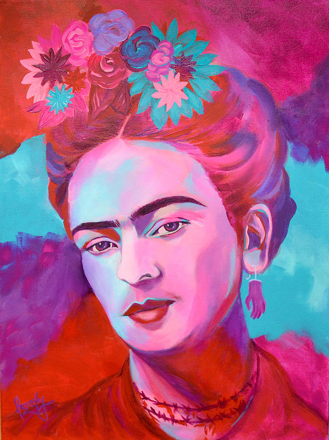 Frida Kahlo Painting by Luzdy Rivera