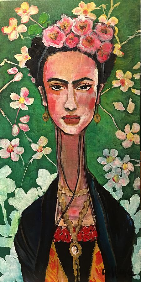 Frida You Are My Vogue Painting by Laurie Maves ART