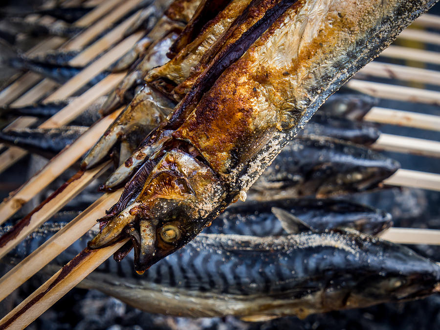 Fish Photograph - Fried Freshwater Fish by Kaleidoscopik Photography