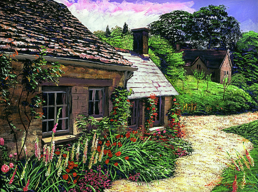 Friendly Cottage Painting