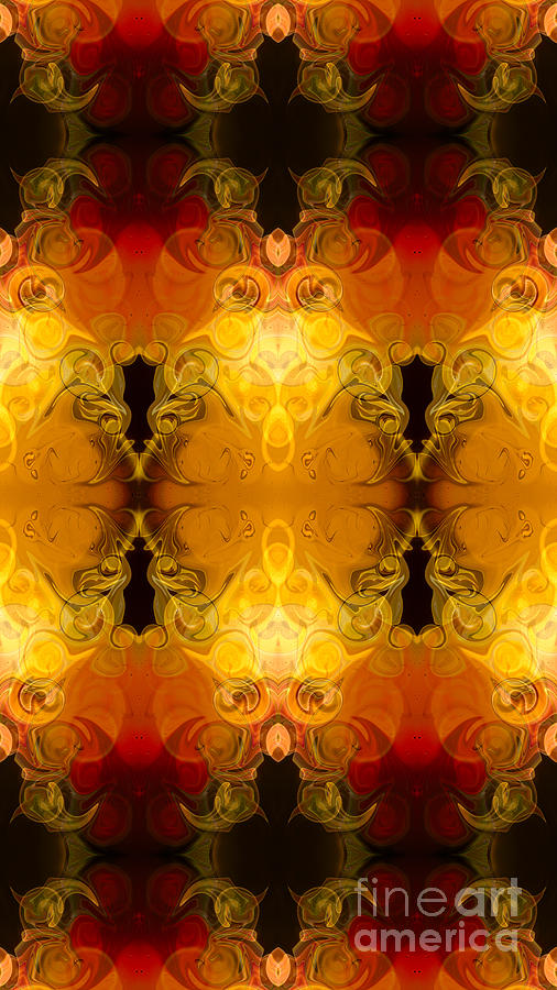 Friendly Foundations Abstract Organic Bliss Art by Omaste Witkow Digital Art by Omaste Witkowski