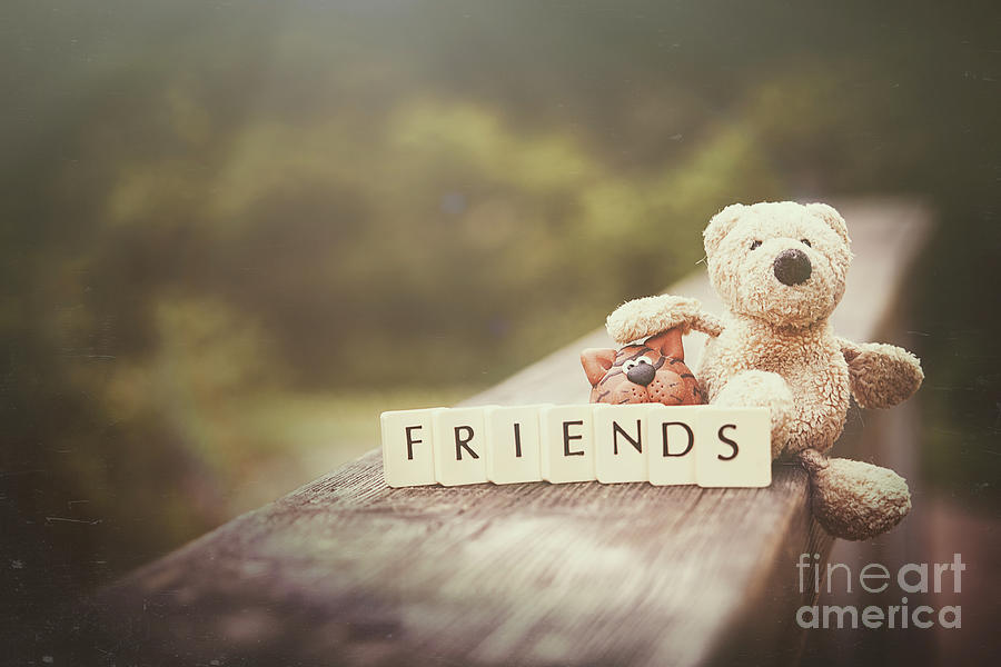 Toy Photograph - Friends by Giuseppe Esposito