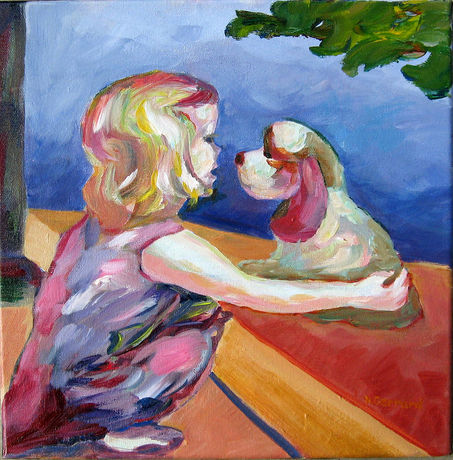 Friends Painting by Naomi Gerrard