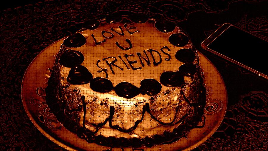 FRIENDS Bento Cake