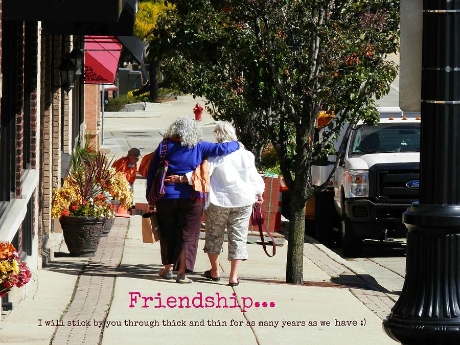 Friendship Photograph by Deborah Kunesh