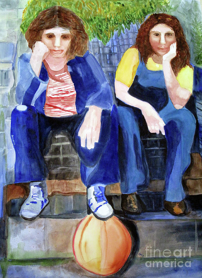 Friendship Painting by Sandy McIntire
