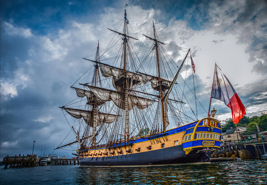 Frigate Hermione 01 Photograph by Fred LeBlanc