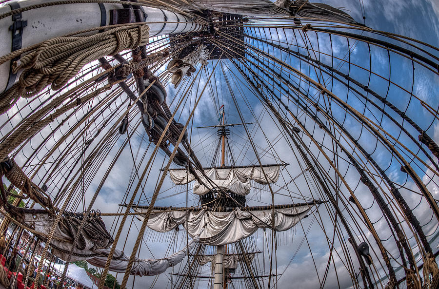 Frigate Hermione 05 Photograph by Fred LeBlanc