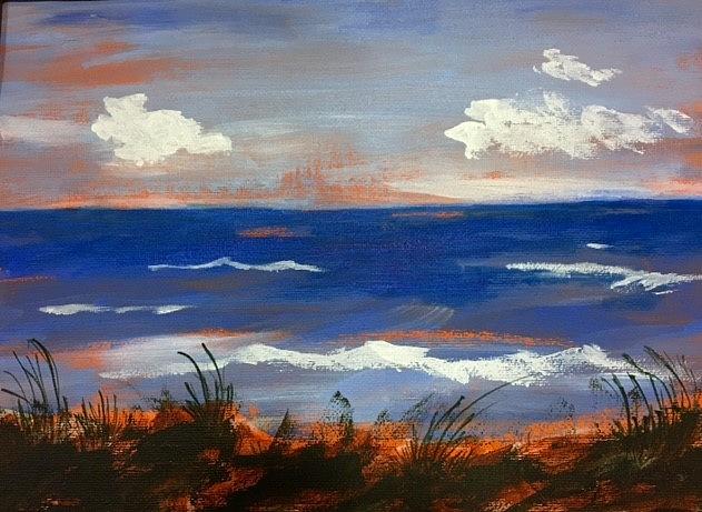 Fripp Island Painting by Joan Zepf