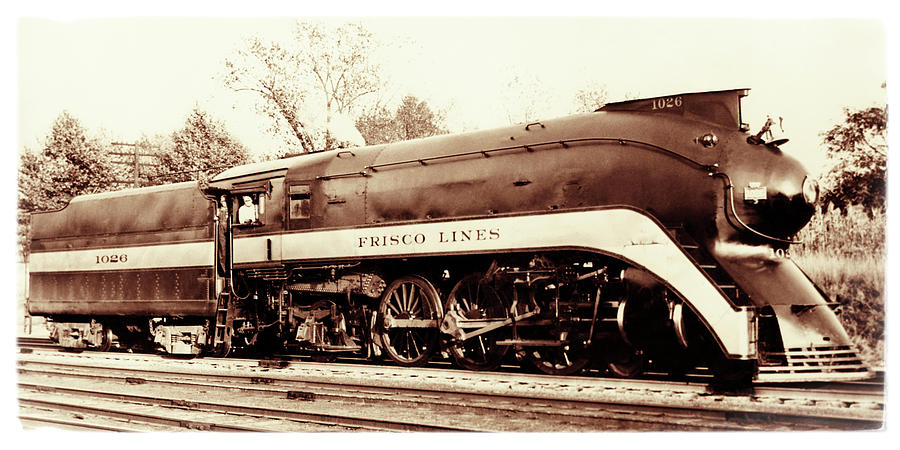 Frisco Steam Locomotive 1026 Photograph by Garry McMichael