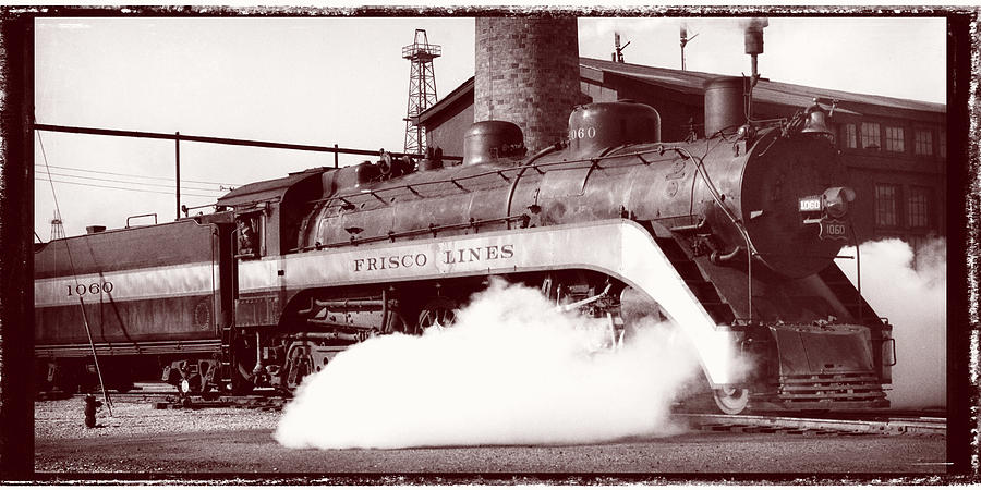Frisco Steam Locomotive 1060 Photograph by Garry McMichael