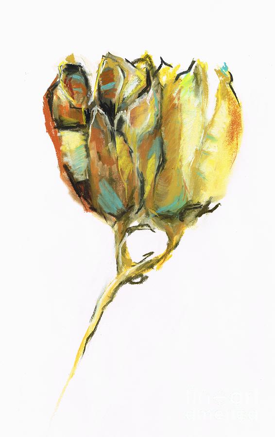 Fritillaria Painting by Frances Marino