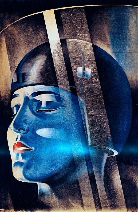 Fritz Langs Metropolis movie poster 1926 Painting by Vincent Monozlay