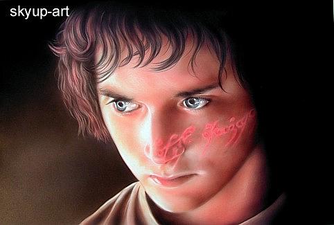 The Lord Of The Rings Painting - Frodo by Manfred Burgard