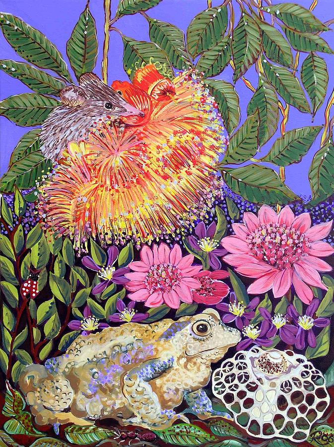 Frog and mouse Painting by Renee Kilburn - Fine Art America