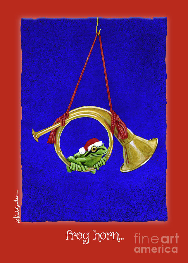 Frog Horn... Painting by Will Bullas