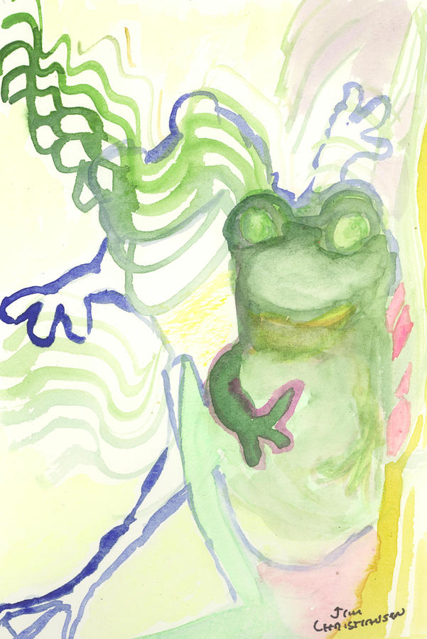 Frog22 Painting by James Christiansen