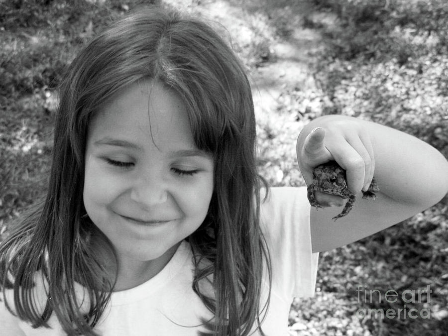 Froggy Smiles Photograph by Joy Tudor