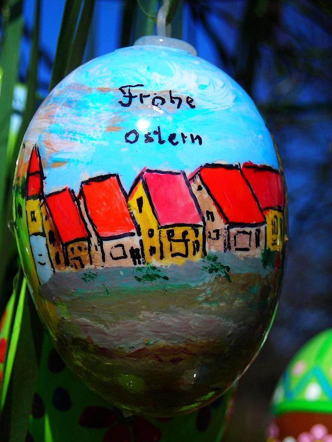 Easter Photograph - Frohe Ostern by Juergen Weiss